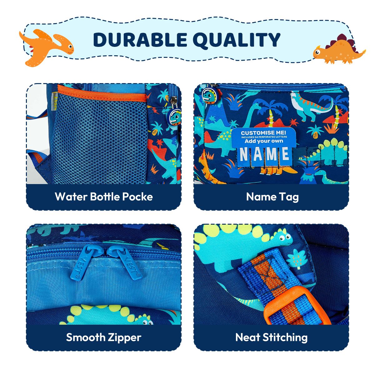 Large Capacity Practical Dinosaur Backpack