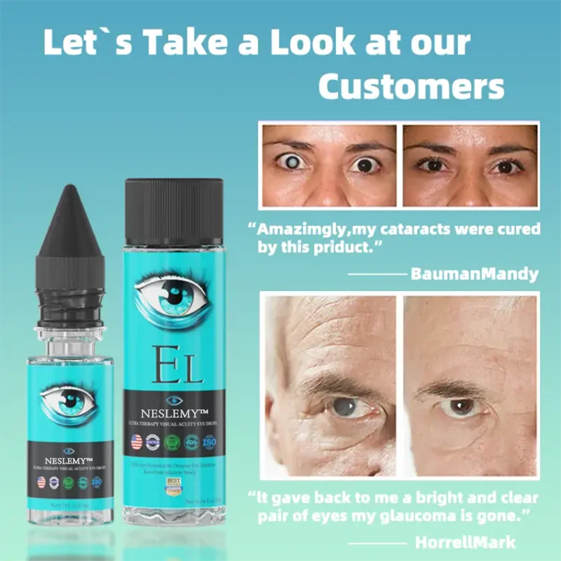 NESLEMY™ Nano Vision Repair Eye Serum ✅FDA Approved(Suitable for presbyopia, dry eye syndrome, glaucoma, and cataracts)
