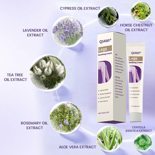 š„ QIAWIĀ® Legs Soothing Cream 𦵠Rejects swelling and fatigue