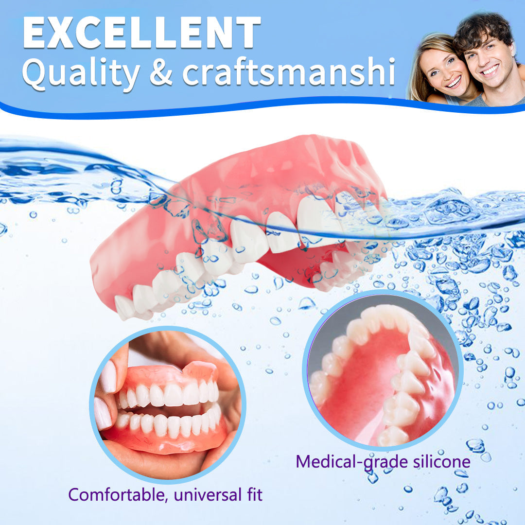 ✅ FDA Certified ✅ Recommended by U.S. Dentists | So comfortable, you’ll forget you’re even wearing dentures!