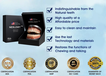 ✅ FDA Certified ✅ Recommended by U.S. Dentists | So comfortable, you’ll forget you’re even wearing dentures!